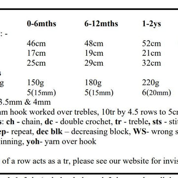 Crochet Pattern #471