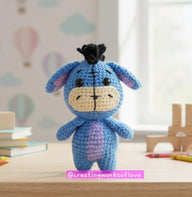 Mini Donkey Amigurumi