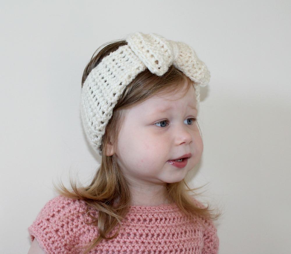 PDF10 Crochet Bow Headband