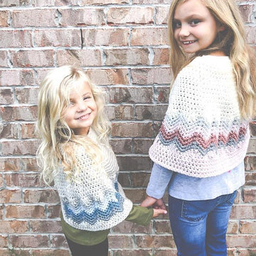 Chevron Poncho