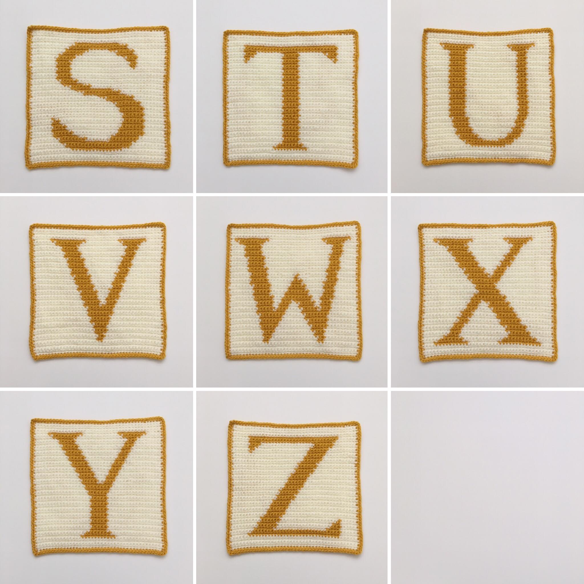 Alphabet Cushion