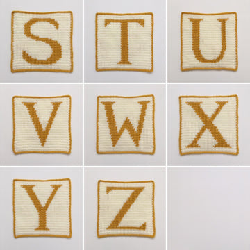 Alphabet Cushion