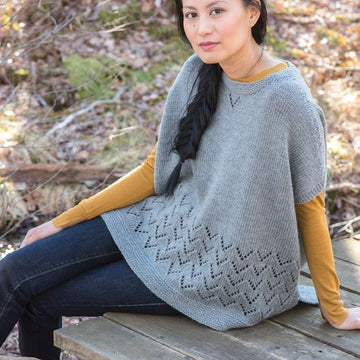 Camden Hills Poncho in Berroco Ultra Wool - Portfolio4 - Downloadable PDF
