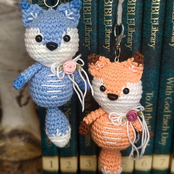Fox Backpack / Keychain Charm