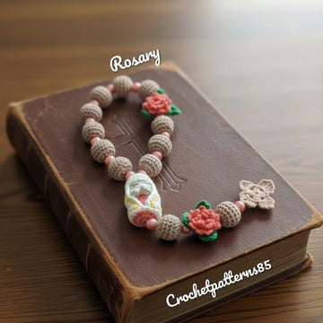 Virgin Mary pray Rosary Beads English -us