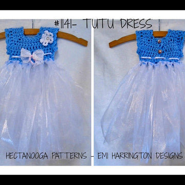 1141-Crochet Tutu Dress