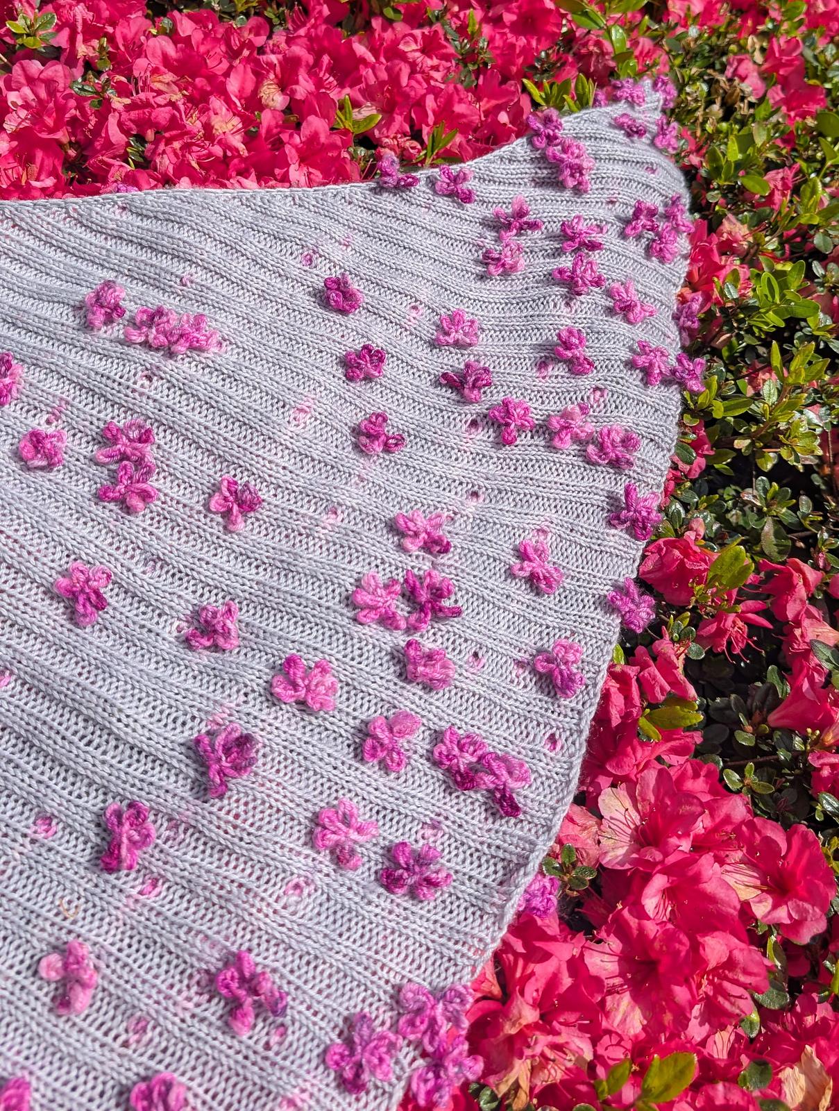 Floral Bouquet Shawl