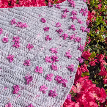 Floral Bouquet Shawl