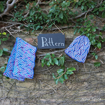 "Skyfall" brioche hat and cowl set