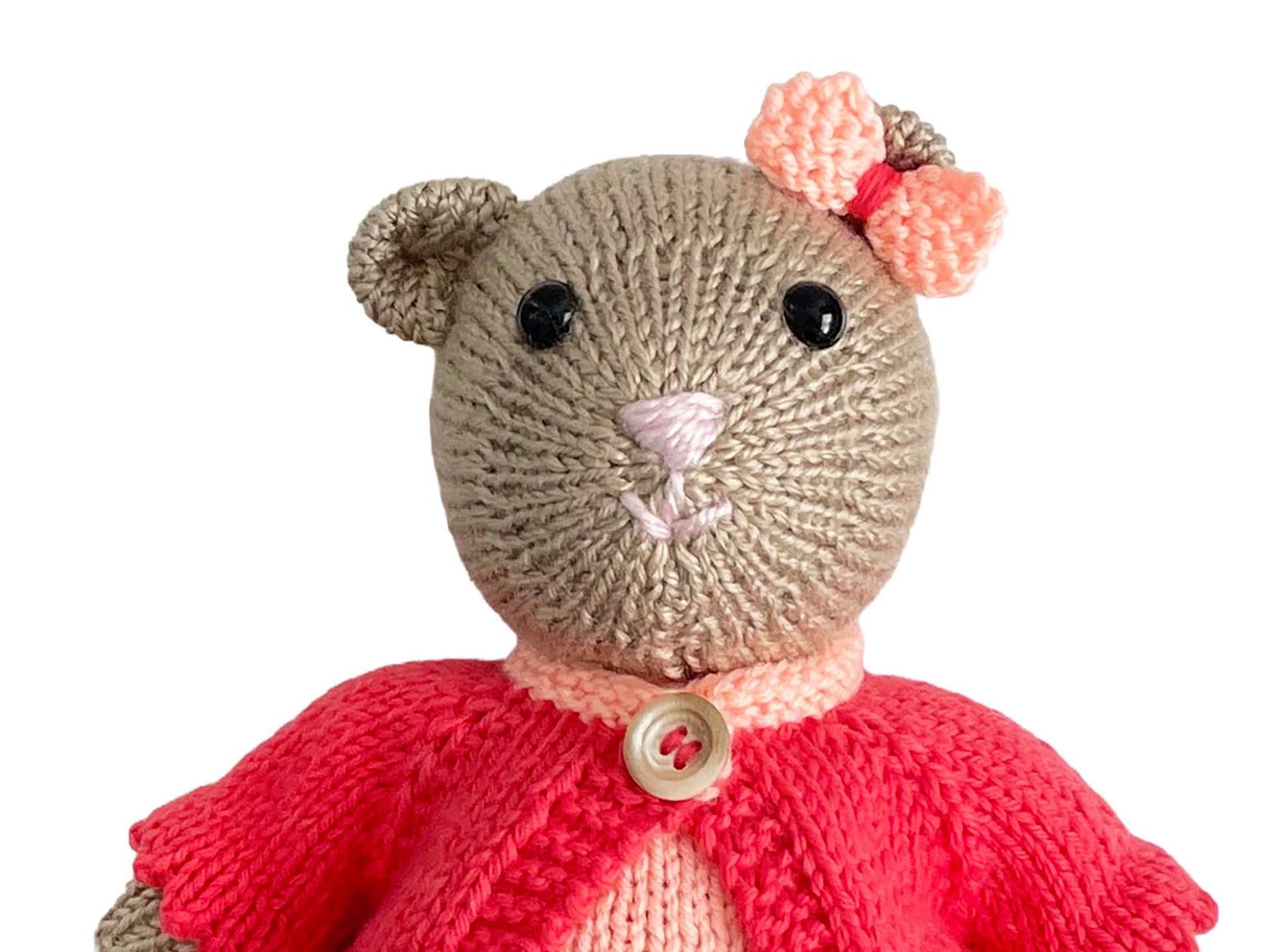 Mouse knitting pattern 19165