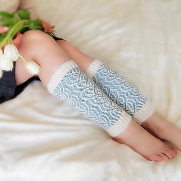 Cloud in the Sky Leg Warmers