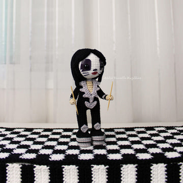 The Catman – Rock Doll Crochet Pattern + Drum Set (Fanart Inspired)