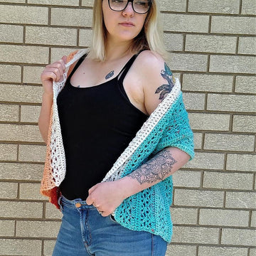 Aurora Waterfall Cardigan