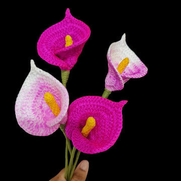 Crochet Calla Lily flowers