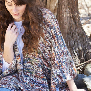 Garafano Poncho in Berroco Coco - Downloadable PDF