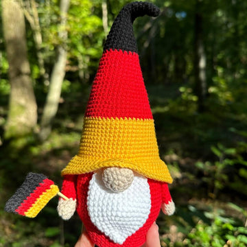 Patriotic gnome of Germany (boy)