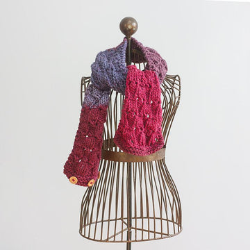 Caron Tea Cakes Scarf