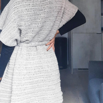 Oversized simple kimono