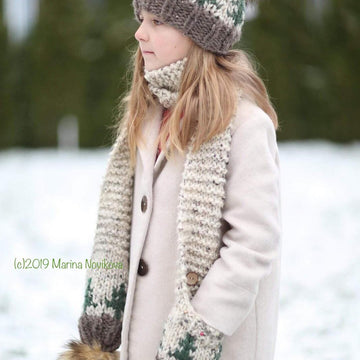 Noel Trees Scarf