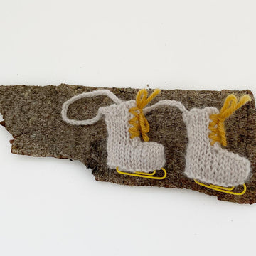 Ice skates ornament