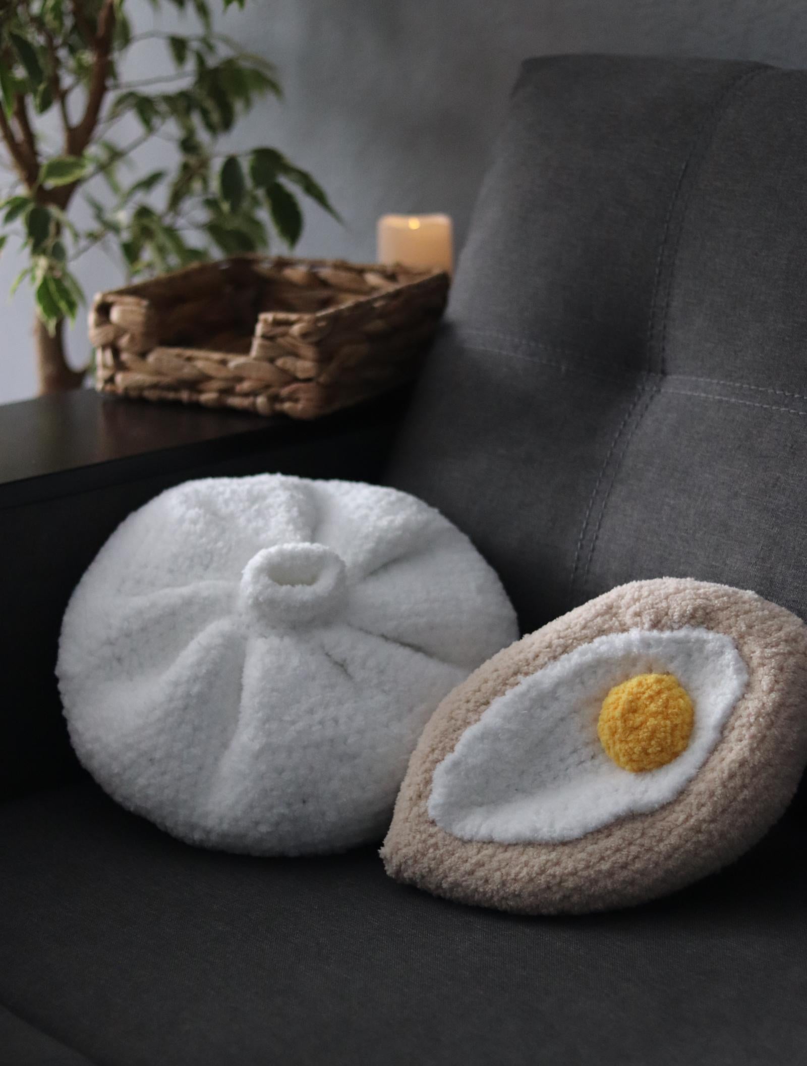 Khinkali & Khachapuri Amigurumi Pillow Crochet Pattern