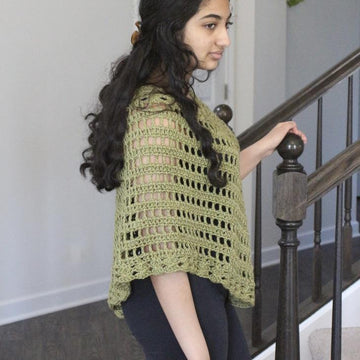Charming Crochet Poncho Pattern