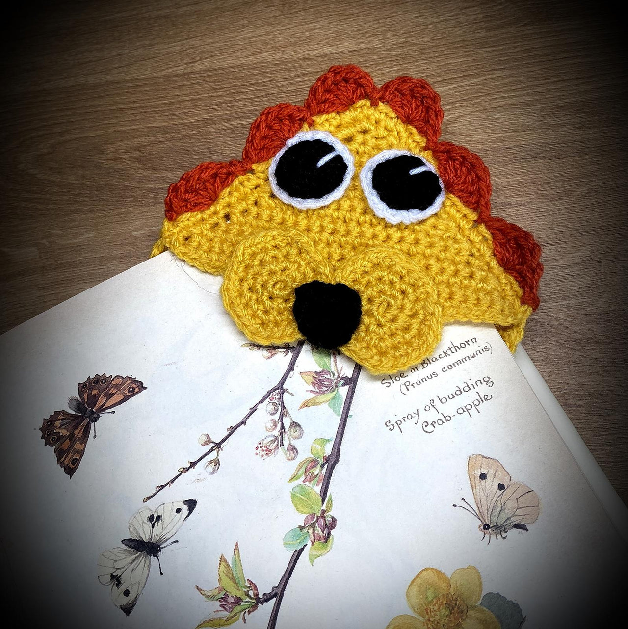 Corner Bookmark - Lion