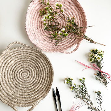 Skye Linen Basket