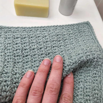Spider Stitch Washcloth