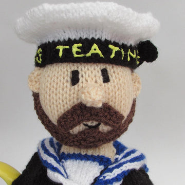 Royal Navy sailor tea cosy