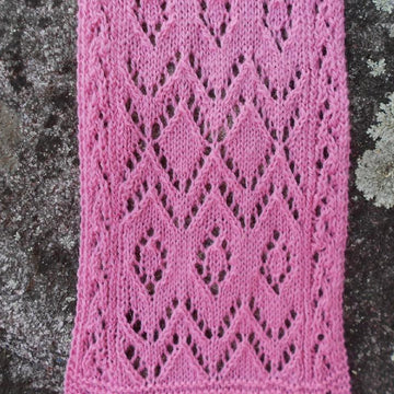 Muriel's Diamond Lace Scarf