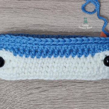 Hank the Hammerhead Shark - US Terminology - Amigurumi