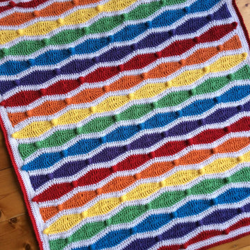Bobble Wave Blanket