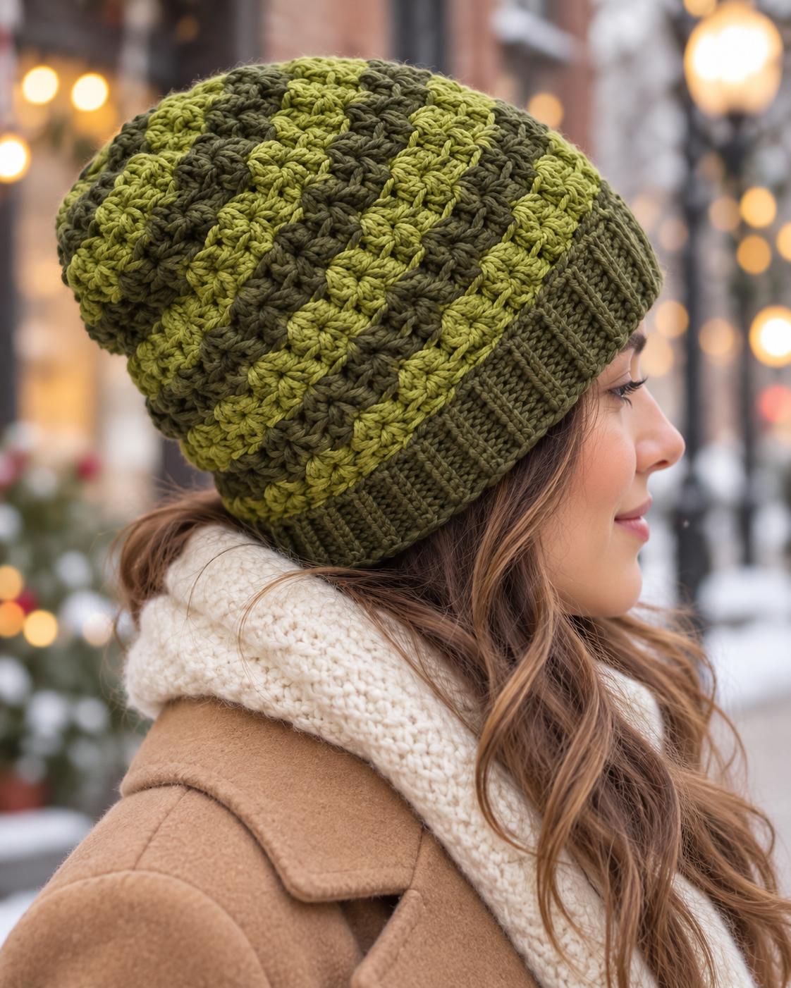 Crochet Women Hat Pattern PDF + Video Tutorial
