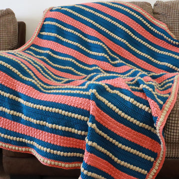 Pebbles and Stars Beach Throw