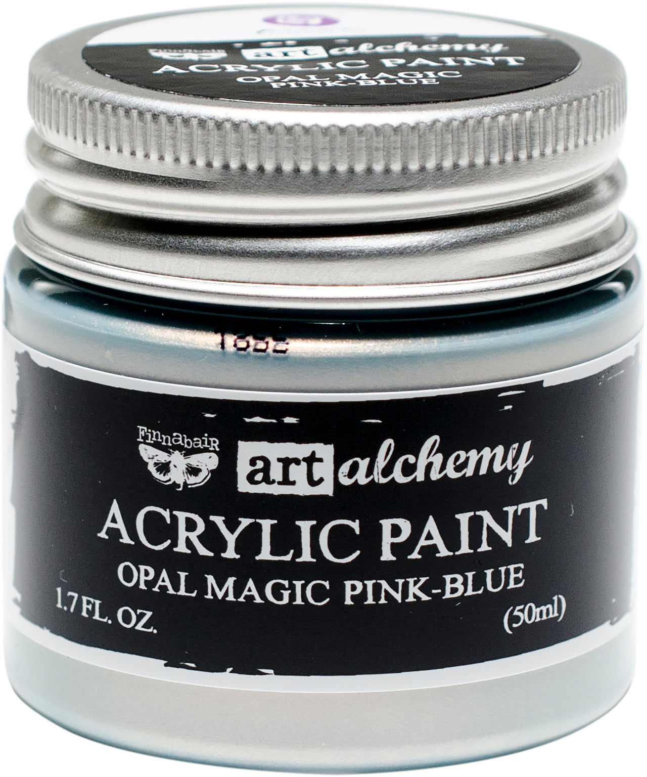 Prima Marketing Finnabair Art Alchemy Opal Magic Acrylic Paint 1.7 Fl Oz - Opal Magic Pink/Blue