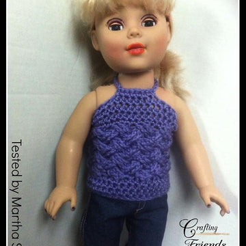 Diagonal Weave Halter