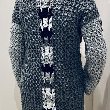 YEDI CARDI-Crochet PATTERN.English USA& Dutch