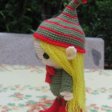 Elfy the Elf, Amigurumi crochet pattern