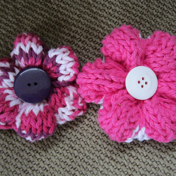 Simple Knit Flower