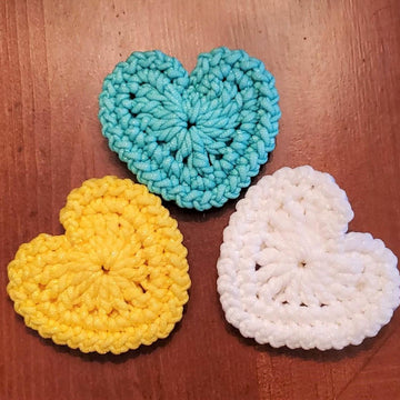 Heart Dish Scrubbie