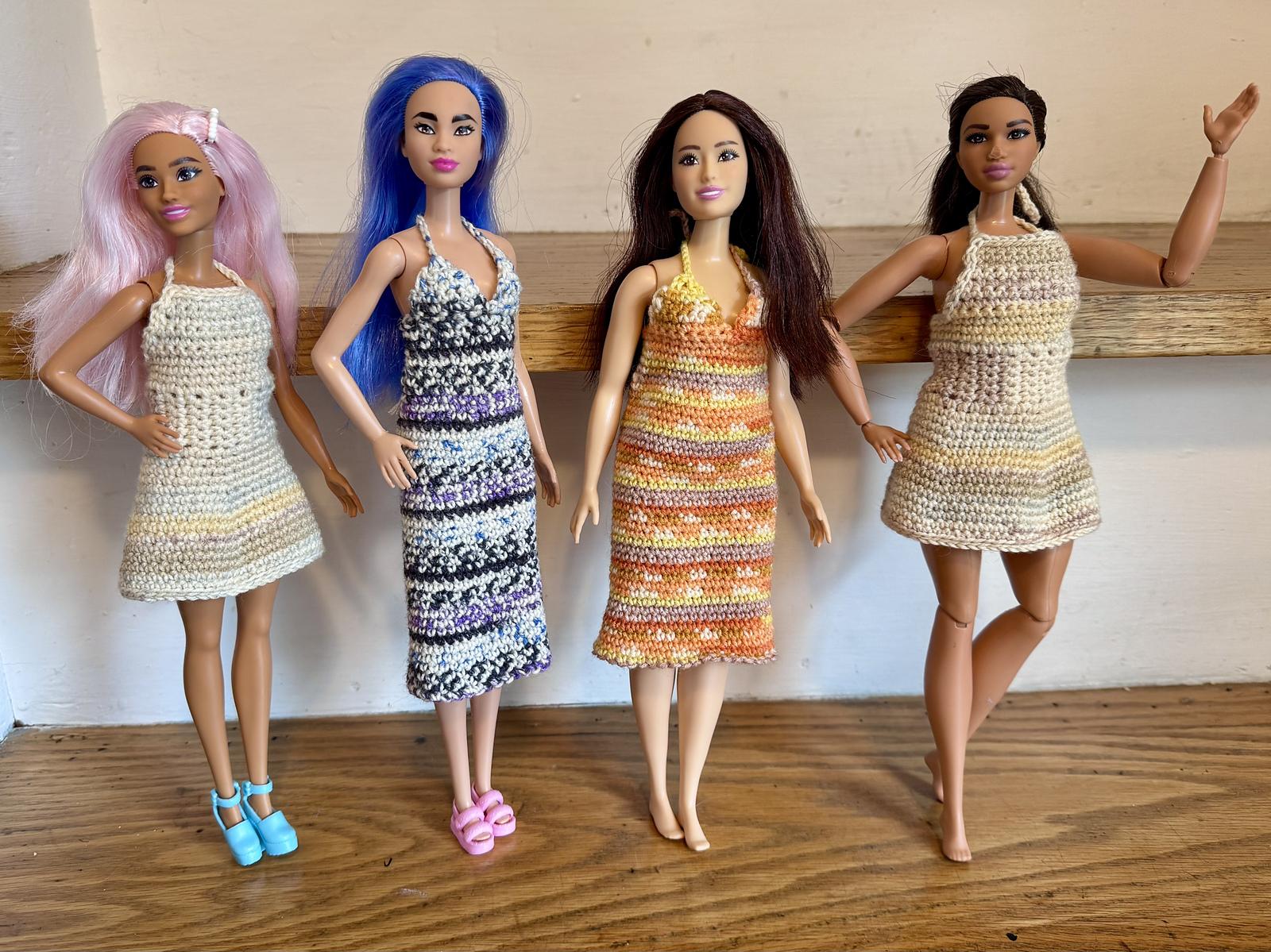 Two Fashion Doll Sundresses
