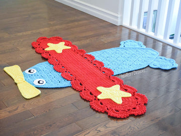 Peter The Airplane Rug