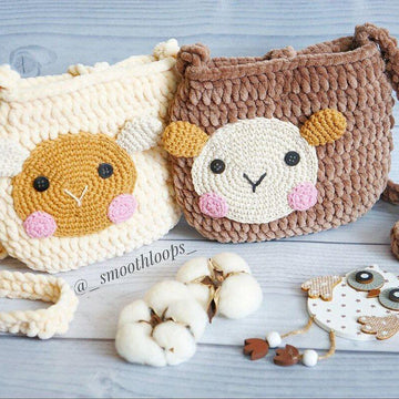 Crochet Bag Sheep