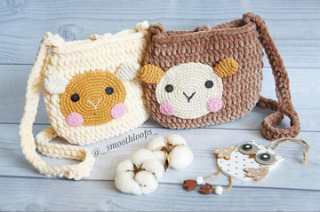 Crochet Bag Sheep