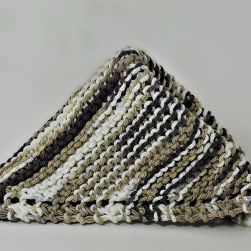 Basic Lace Edged Garter Dishcloth