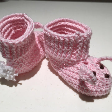 Crochet Animal Booties - Lion, Monster and Bunny Rabbit