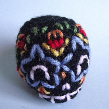 Maurice the sugar skull amigurumi