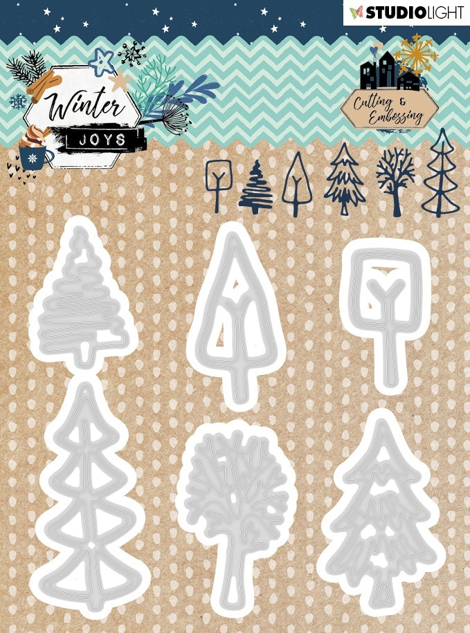 Studio Light Winter Joys Cutting & Embossing Die - NR. 227