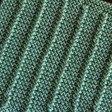 Corkscrew Dishcloth Pattern